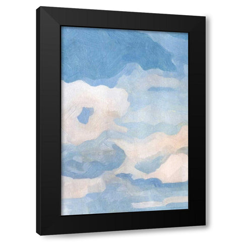 The Clouds III Black Modern Wood Framed Art Print by Caroline, Emma