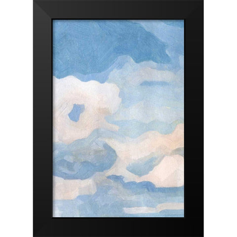The Clouds III Black Modern Wood Framed Art Print by Caroline, Emma