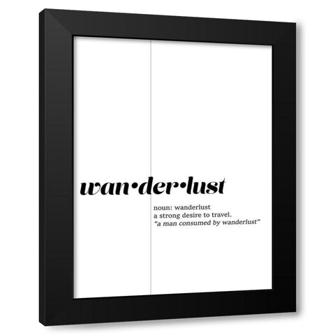 Find Meaning I Black Modern Wood Framed Art Print by Fagalde, Jarman