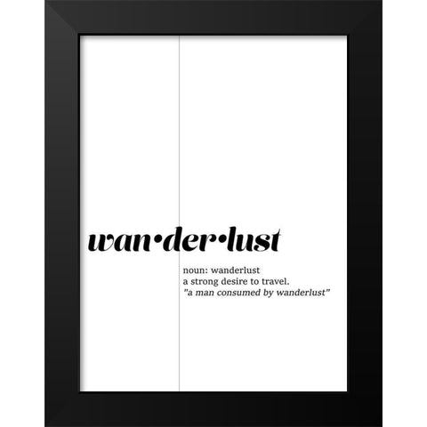 Find Meaning I Black Modern Wood Framed Art Print by Fagalde, Jarman