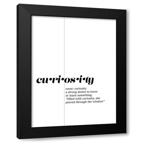 Find Meaning II Black Modern Wood Framed Art Print with Double Matting by Fagalde, Jarman
