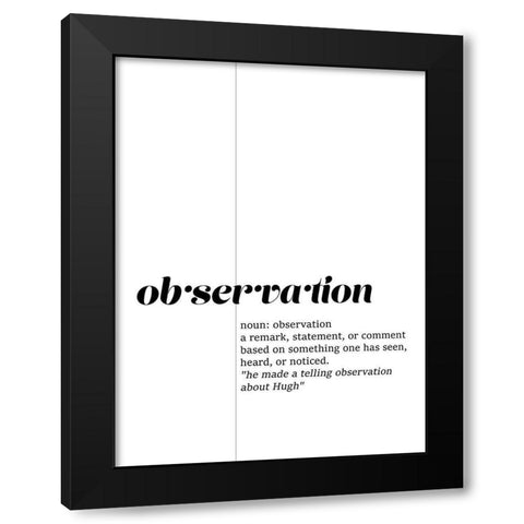 Find Meaning IV Black Modern Wood Framed Art Print by Fagalde, Jarman