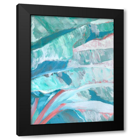 Banana Suave II Black Modern Wood Framed Art Print with Double Matting by Wilkins, Suzanne