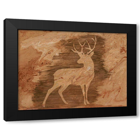 Lodge Chaperone I Black Modern Wood Framed Art Print with Double Matting by Moore, Regina