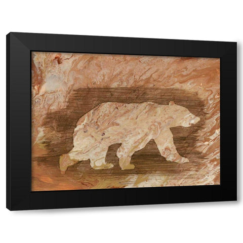 Lodge Chaperone II Black Modern Wood Framed Art Print by Moore, Regina