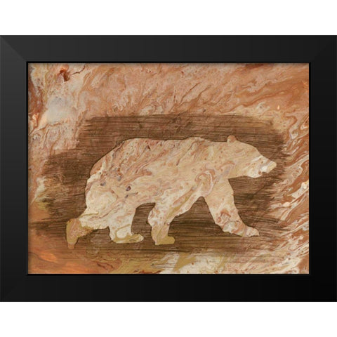 Lodge Chaperone II Black Modern Wood Framed Art Print by Moore, Regina
