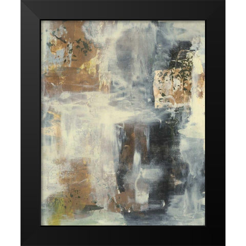 Camouflage II Black Modern Wood Framed Art Print by Moore, Regina