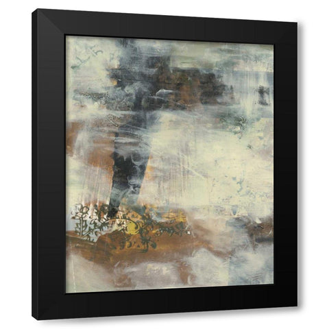 Camouflage III Black Modern Wood Framed Art Print by Moore, Regina