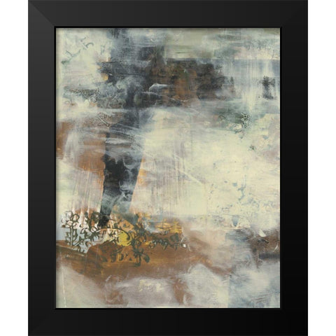 Camouflage III Black Modern Wood Framed Art Print by Moore, Regina