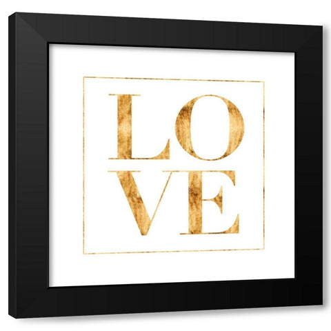 Home Love II Black Modern Wood Framed Art Print by Popp, Grace
