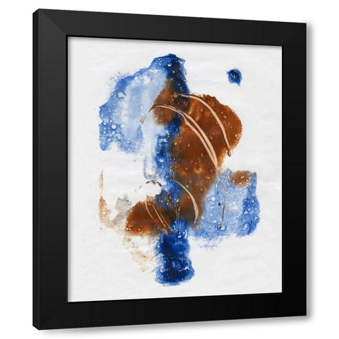 Cozy II Black Modern Wood Framed Art Print with Double Matting by Combs, Joyce