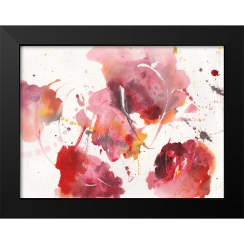 Bright Days I Black Modern Wood Framed Art Print by Combs, Joyce