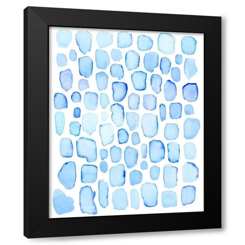 Ice Cubes II Black Modern Wood Framed Art Print by Popp, Grace