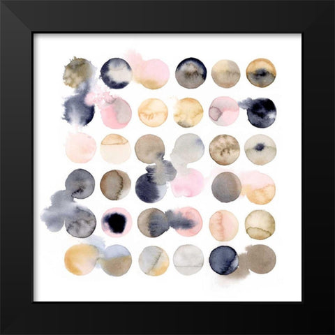 Dream Planets I Black Modern Wood Framed Art Print by Popp, Grace