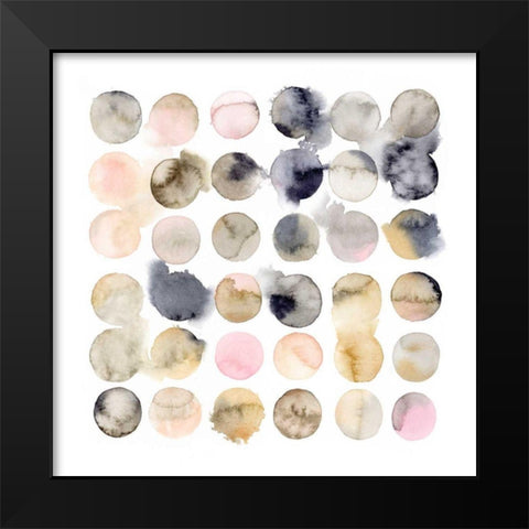 Dream Planets II Black Modern Wood Framed Art Print by Popp, Grace