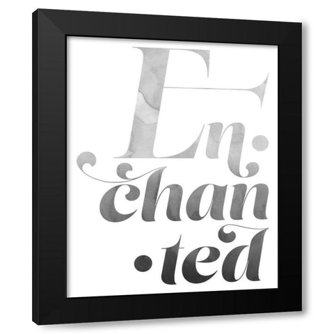 Enchanted Wanderlust I Black Modern Wood Framed Art Print by Popp, Grace