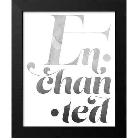 Enchanted Wanderlust I Black Modern Wood Framed Art Print by Popp, Grace