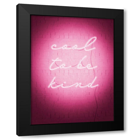Sweet Neon I Black Modern Wood Framed Art Print by Popp, Grace