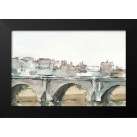 Watercolor Arch Studies V Black Modern Wood Framed Art Print by Harper, Ethan