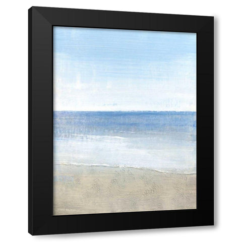 Sparkling Waters I Black Modern Wood Framed Art Print with Double Matting by OToole, Tim