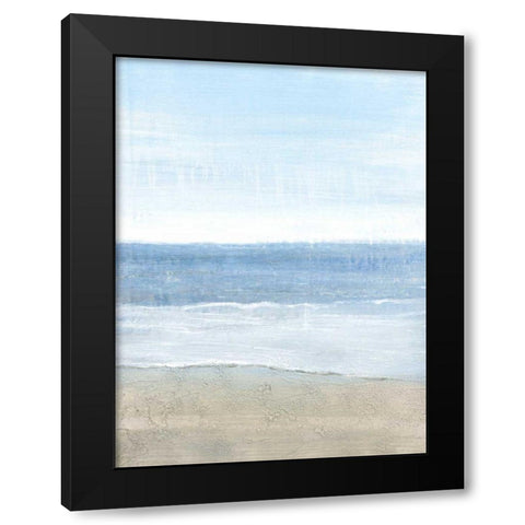 Sparkling Waters II Black Modern Wood Framed Art Print with Double Matting by OToole, Tim