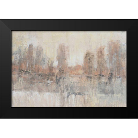 Land Parcel II Black Modern Wood Framed Art Print by OToole, Tim