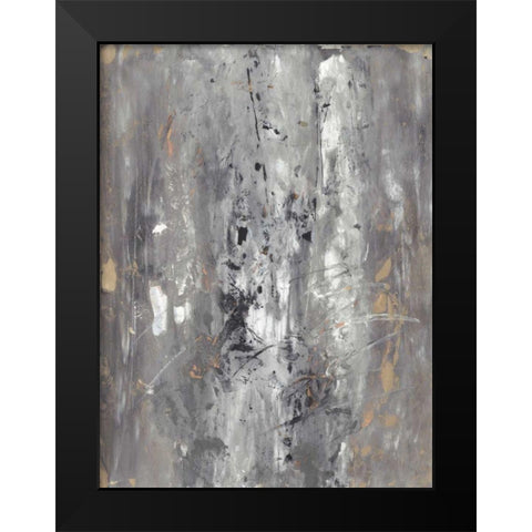 Ancient Marks I Black Modern Wood Framed Art Print by Combs, Joyce