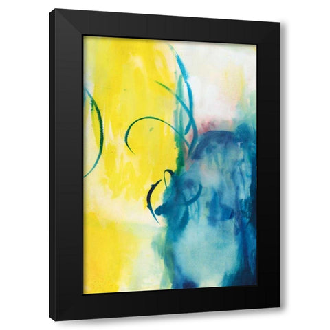Pretty Things II Black Modern Wood Framed Art Print by Combs, Joyce