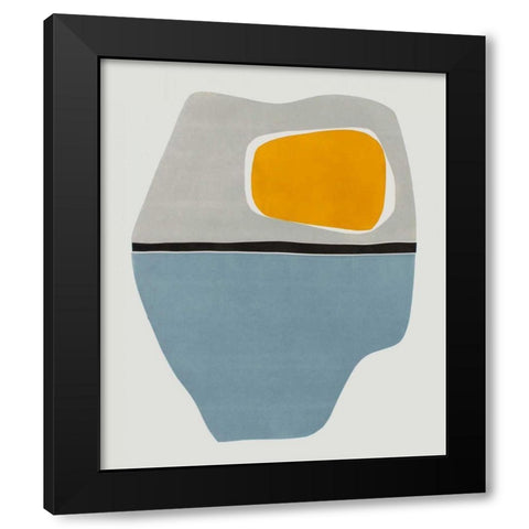 Hoodoo III Black Modern Wood Framed Art Print with Double Matting by Delamater, Rob