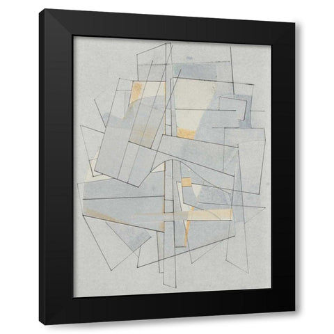 Alchemy V Black Modern Wood Framed Art Print by Delamater, Rob