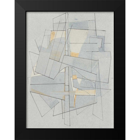 Alchemy V Black Modern Wood Framed Art Print by Delamater, Rob