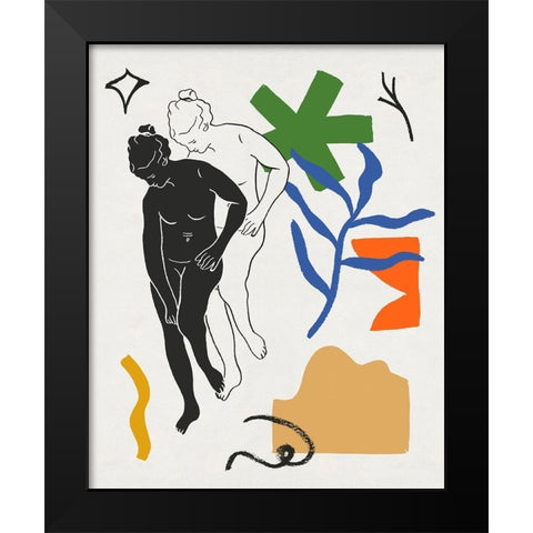 Starry Venus III Black Modern Wood Framed Art Print by Wang, Melissa