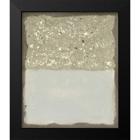 Compaction I Black Modern Wood Framed Art Print by Lam, Vanna