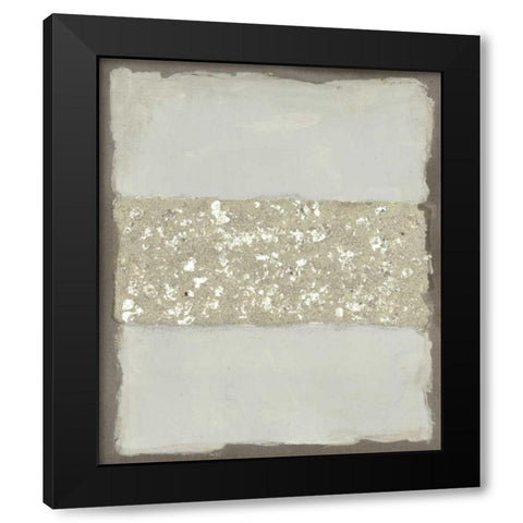 Compaction II Black Modern Wood Framed Art Print by Lam, Vanna