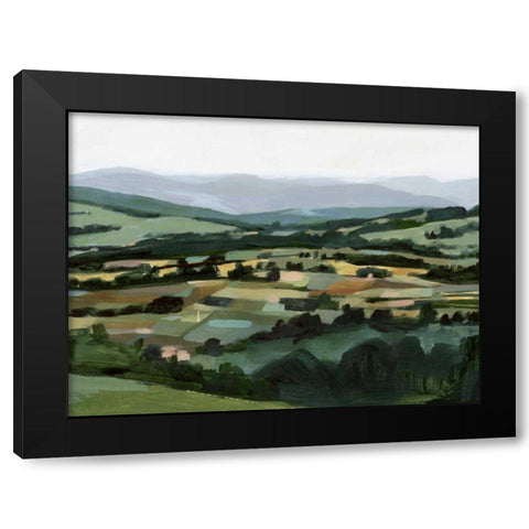 Homebound II Black Modern Wood Framed Art Print with Double Matting by Borges, Victoria