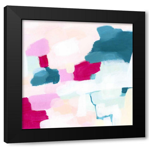 Sweet Stack II Black Modern Wood Framed Art Print with Double Matting by Borges, Victoria