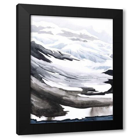 Winter Walk I Black Modern Wood Framed Art Print by Popp, Grace