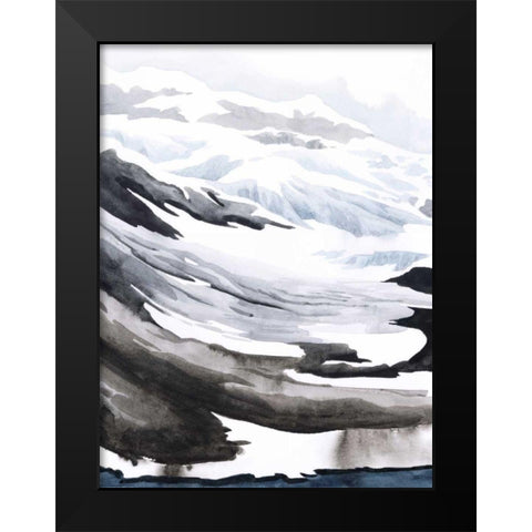 Winter Walk I Black Modern Wood Framed Art Print by Popp, Grace
