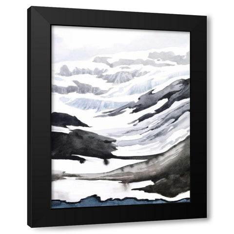 Winter Walk II Black Modern Wood Framed Art Print by Popp, Grace