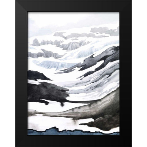 Winter Walk II Black Modern Wood Framed Art Print by Popp, Grace