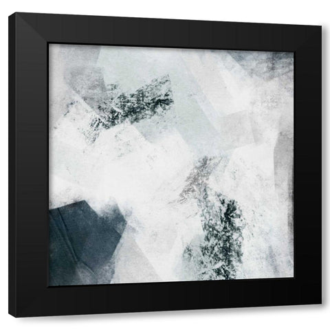 Mire I Black Modern Wood Framed Art Print with Double Matting by Caroline, Emma