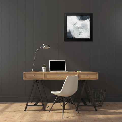 Mire II Black Modern Wood Framed Art Print by Caroline, Emma
