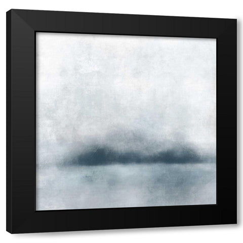 Quiet Fog II Black Modern Wood Framed Art Print with Double Matting by Caroline, Emma