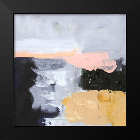 Niebla I Black Modern Wood Framed Art Print by Borges, Victoria