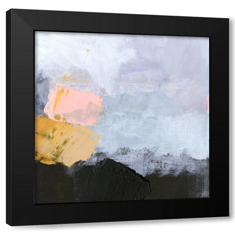 Niebla III Black Modern Wood Framed Art Print with Double Matting by Borges, Victoria