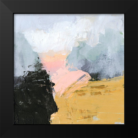 Niebla IV Black Modern Wood Framed Art Print by Borges, Victoria