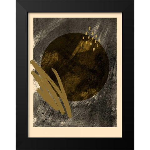Grafis II Black Modern Wood Framed Art Print by Green, Jacob