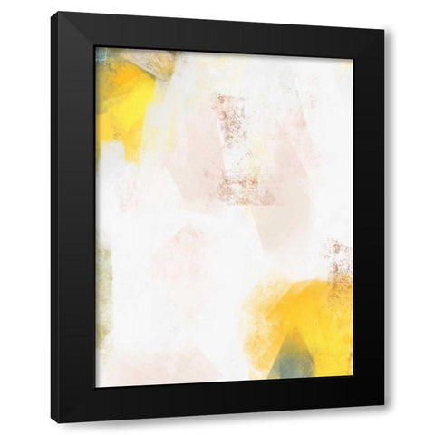 Frenzy II Black Modern Wood Framed Art Print with Double Matting by Caroline, Emma