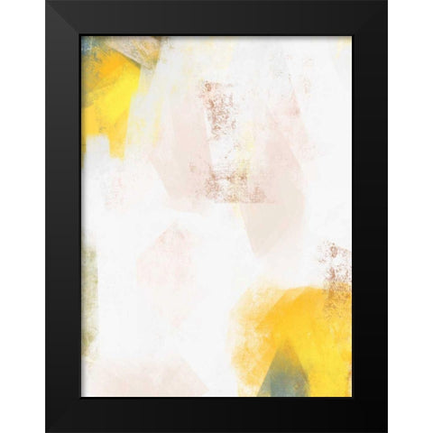 Frenzy II Black Modern Wood Framed Art Print by Caroline, Emma