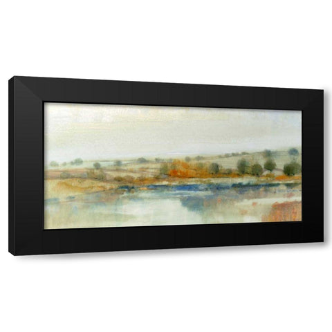 River Bank I Black Modern Wood Framed Art Print by OToole, Tim